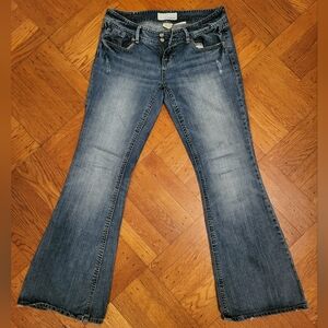 Vintage Maurices Low Rise Flared Jeans